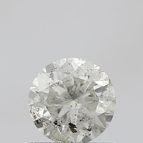 Round 0.51ct Salt And Pepper VVS1 - Loose Natural Diamond: Round 0.51ct Salt And Pepper VVS1 - Loose Natural Diamond 0.51ct Salt And Pepper VVS1 - Loose Natural Diamond, certified with EX cut, color, and polish, and featuring a high clarity grade of VVS1, sho