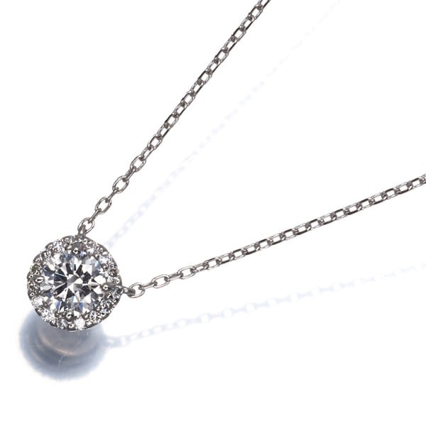 Vendome Necklace Diamond 0.38Ct Grace 950 850 Platinum (1 of 4)