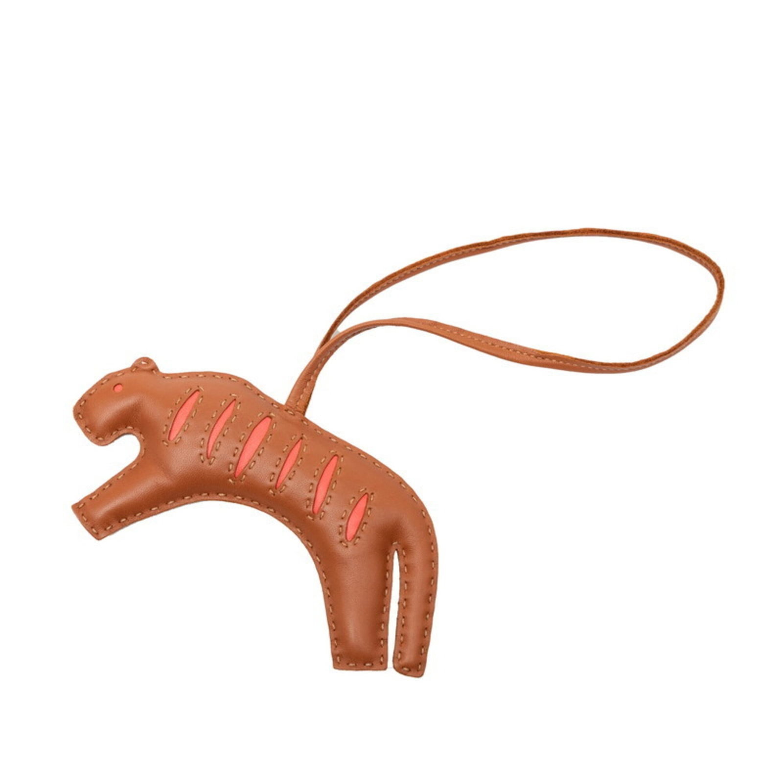 Hermes Charm Handbag Agneau Milo: Hermes Charm Handbag Agneau Milo Agneau Milo gold charm from Hermes, measuring 8.50mm x 14.00mm in size, adds a touch of elegance to any collection with its refined design and luxurious material. This