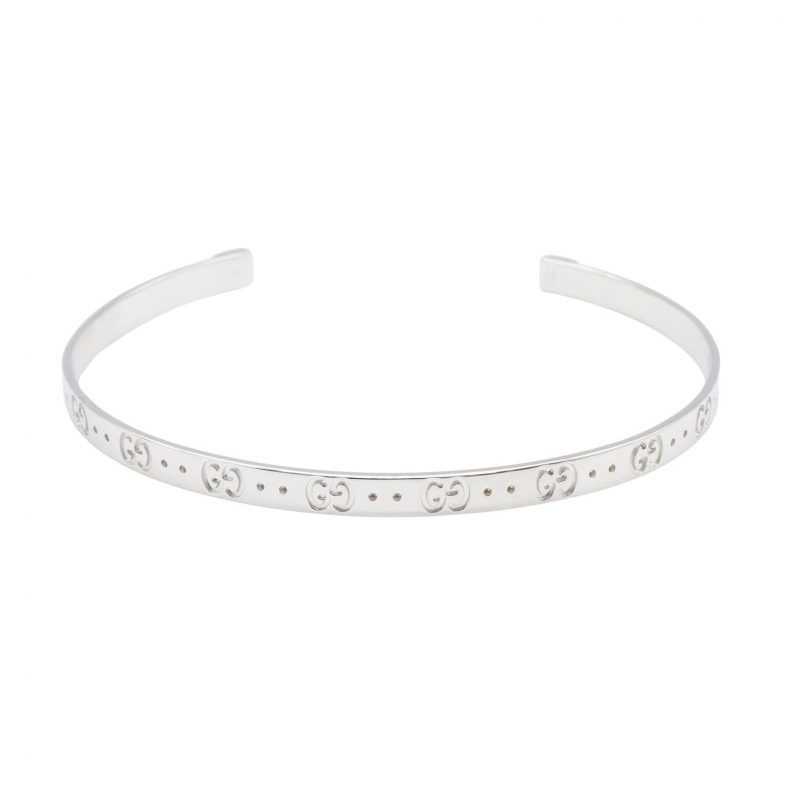 Gucci Charm Bracelet White Gold (18K) (1 of 6)