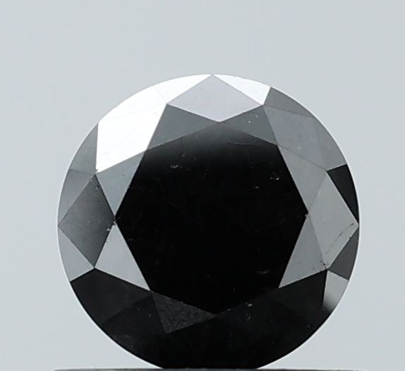 Round 0.91ct Black VVS2 - Loose Natural Diamond: Round 0.91ct Black VVS2 - Loose Natural Diamond 0.91ct Black VVS2 - Loose Natural Diamond, EX Cut and Polish, with excellent clarity and symmetry, offering a rare opportunity to own a high-quality nat