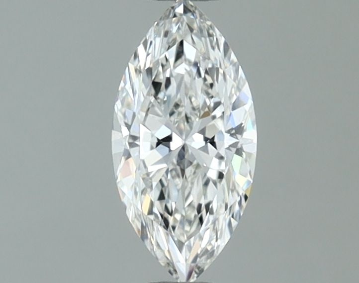 GIA Marquise 0.5ct H VVS1 - Loose Natural Diamond: GIA Marquise 0.5ct H VVS1 - Loose Natural Diamond GIA Marquise cut diamond with exceptional clarity and polish, boasting a VVS1 grade for minimal inclusions. Measuring 8.13L x 4.03W x 2.58H, this