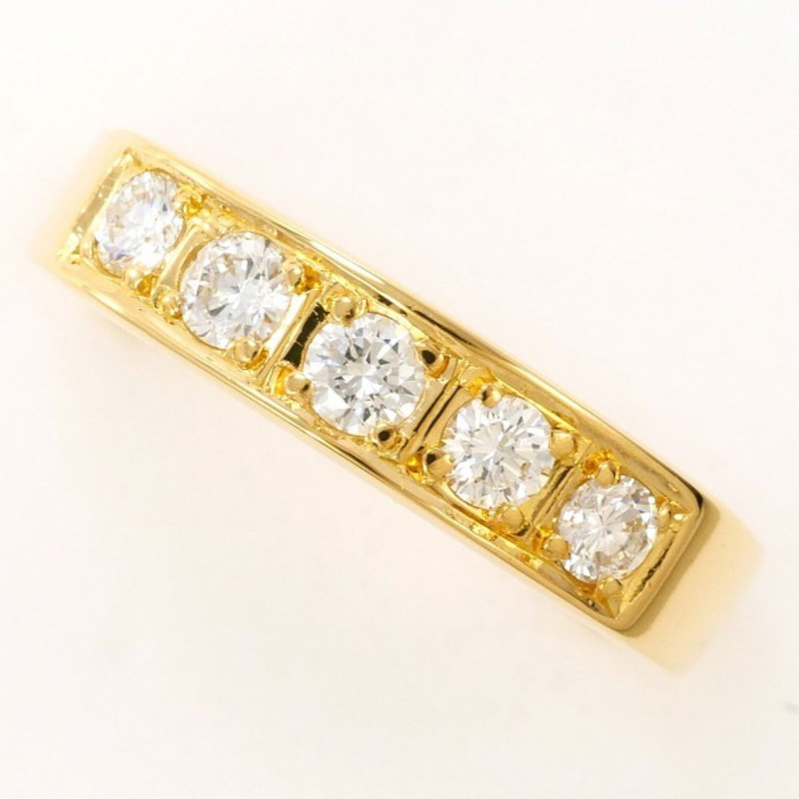 Unbranded Band Ring Yellow Gold (18K) (1 of 8)