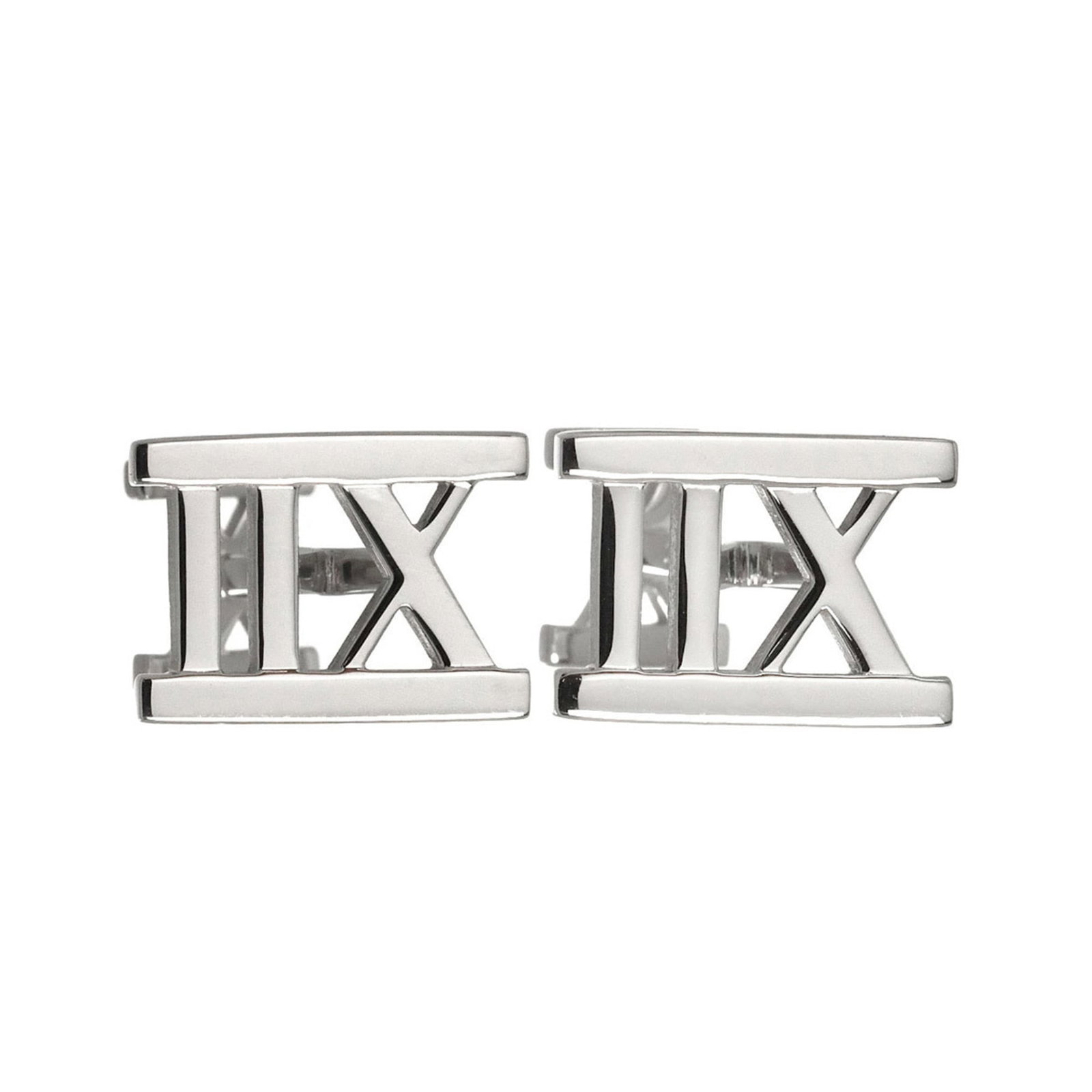White Gold Cufflinks Tiffany: White Gold Cufflinks Tiffany White Gold Cufflinks Tiffany bear the signature of the renowned jeweler. Made from 18K white gold, these cufflinks showcase a sleek design with precise dimensions. Measuri