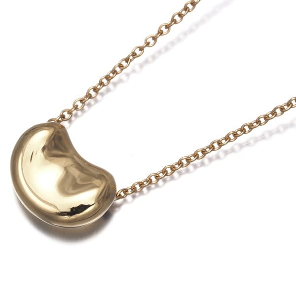 Yellow Gold Necklace 18K 750 Bean Tiffany (1 of 4)