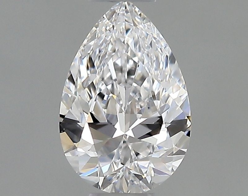 GIA Pear 0.35ct D VVS2 - Loose Natural Diamond: GIA Pear 0.35ct D VVS2 - Loose Natural Diamond GIA certified, this loose natural diamond boasts exceptional clarity with a VVS2 grade and vibrant color. Its precise cut and high polish create a stunni
