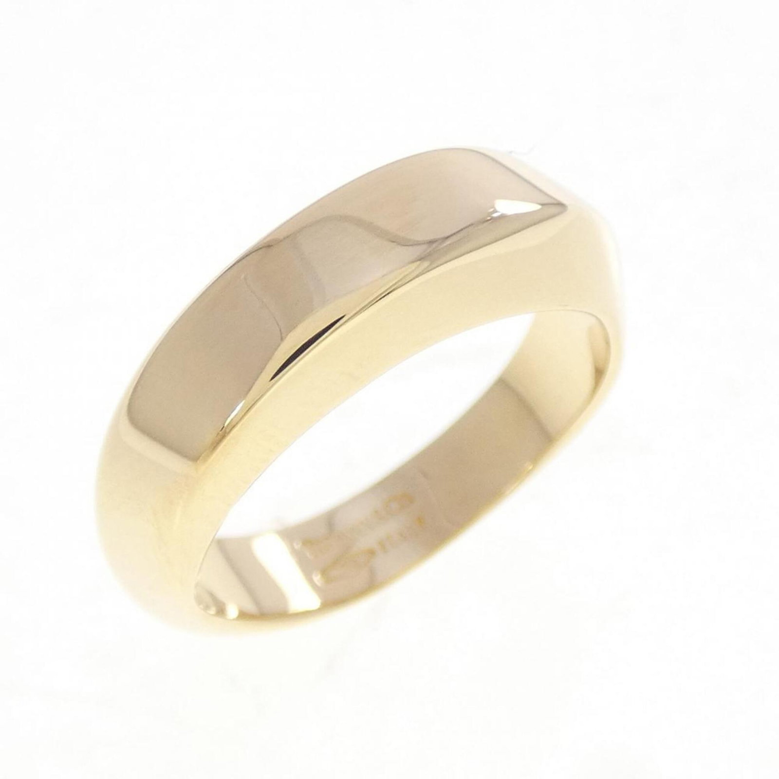 Yellow Gold 18K Tiffany Band Ring (1 of 5)