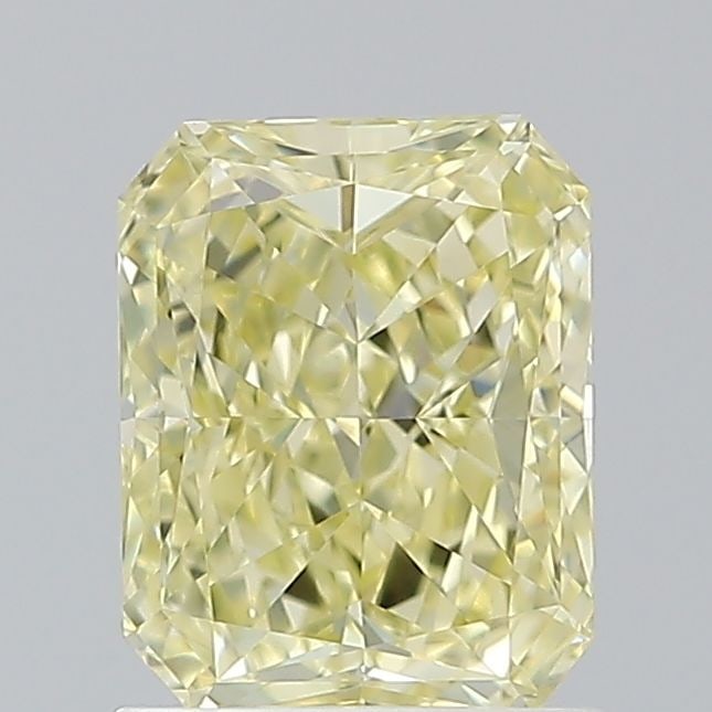 GIA Radiant 1.51ct Fancy Light Yellow VVS2 - Loose Natural Diamond: GIA Radiant 1.51ct Fancy Light Yellow VVS2 - Loose Natural Diamond GIA-certified, this loose natural diamond boasts exceptional clarity and color. Its Fancy Light Yellow hue and VVS2 grade make it a