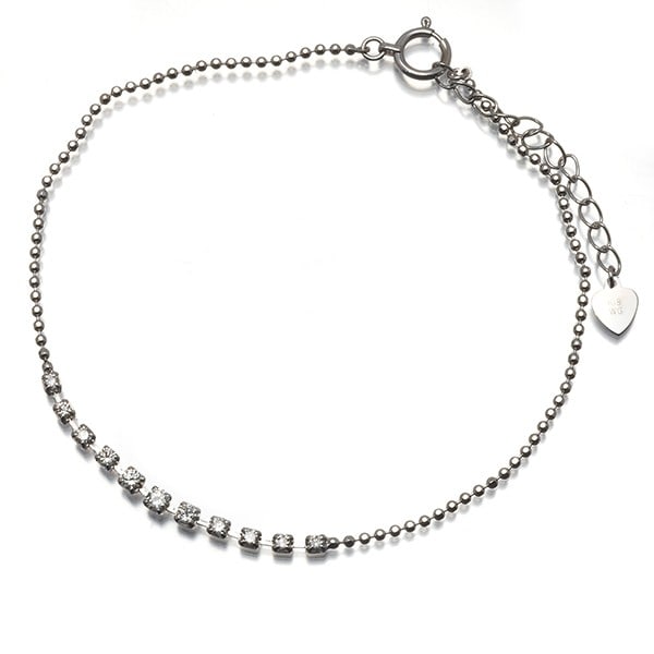 Diamond 0.30Ct Bracelet 18K 750 White Gold (1 of 4)