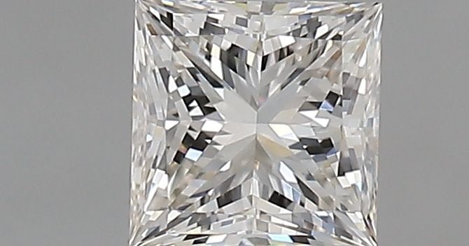 IGI Princess 0.61ct H VVS2 - Loose Natural Diamond: IGI Princess 0.61ct H VVS2 - Loose Natural Diamond 0.61ct H VVS2 - A Rare Natural Diamond with Exceptional Clarity and Cut. This IGI-certified diamond boasts an impressive clarity grade of VVS2, indic
