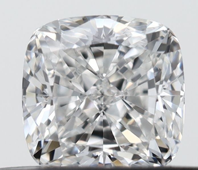 GIA Cushion Brilliant 0.35ct F VVS2 - Loose Natural Diamond: GIA Cushion Brilliant 0.35ct F VVS2 - Loose Natural Diamond GIA-certified, this cushion brilliant diamond boasts exceptional clarity with its VVS2 grade and vibrant color, rated F. Measuring 4.01L x