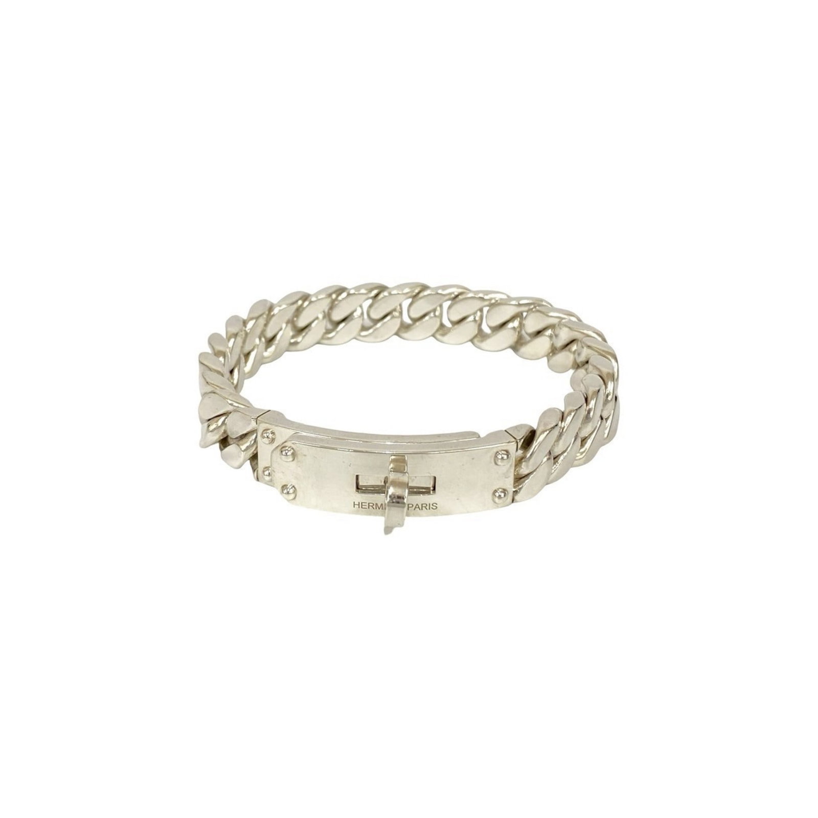 Silver Charm Bracelet Hermes - 4