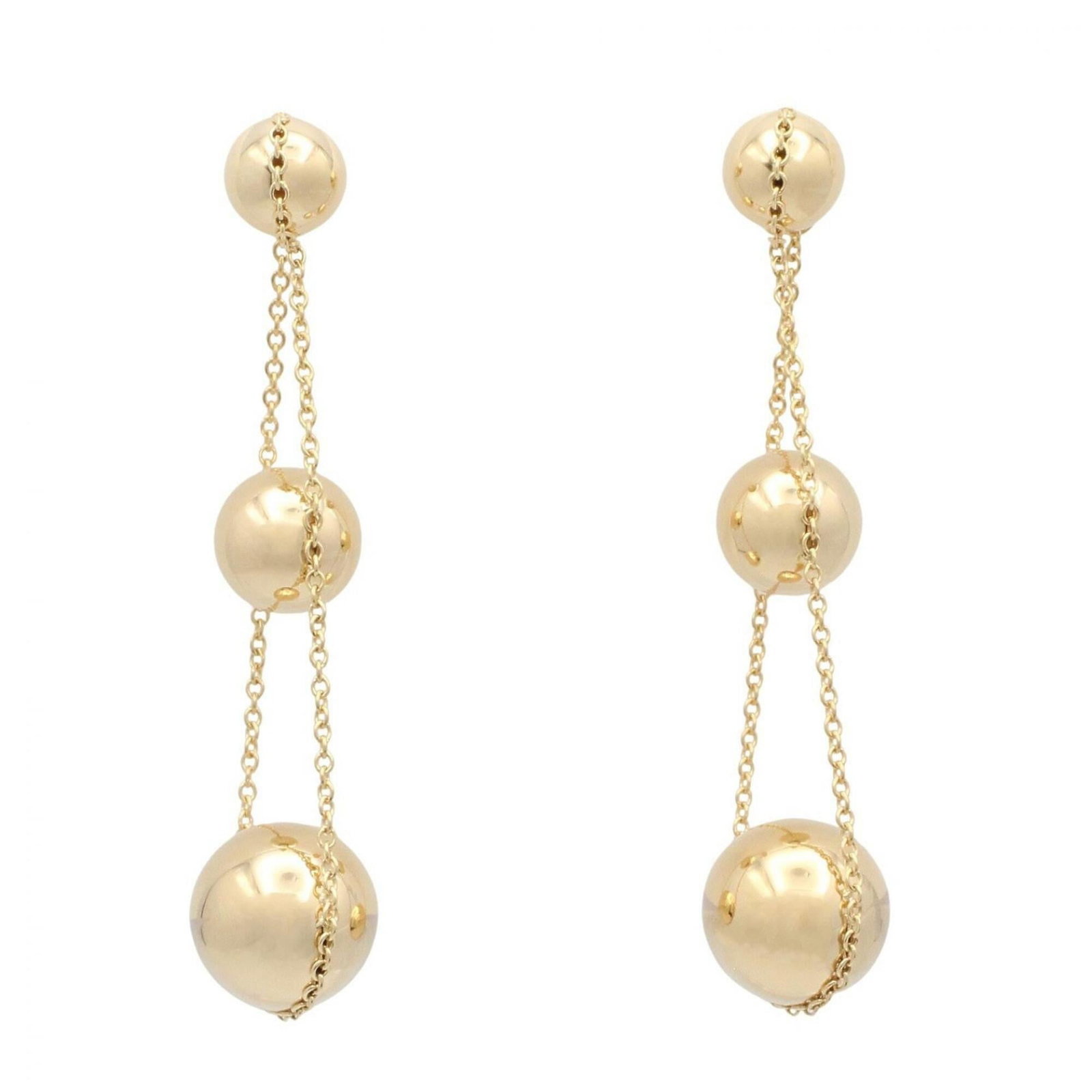 Tiffany Drop Earrings Yellow Gold (18K) (1 of 5)