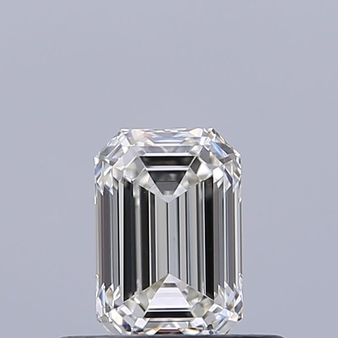 IGI Emerald 0.43ct H VVS1 - Loose Natural Diamond: IGI Emerald 0.43ct H VVS1 - Loose Natural Diamond 0.43ct IGI Emerald Cut Diamond with Exceptional Clarity and Polish. This VVS1 graded diamond boasts an impressive EX symmetry and EX polish, making