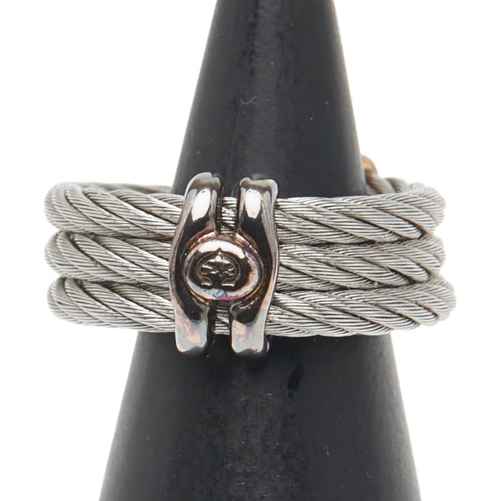 Stainless steel band ring by Philippe Charriol (1 of 8)