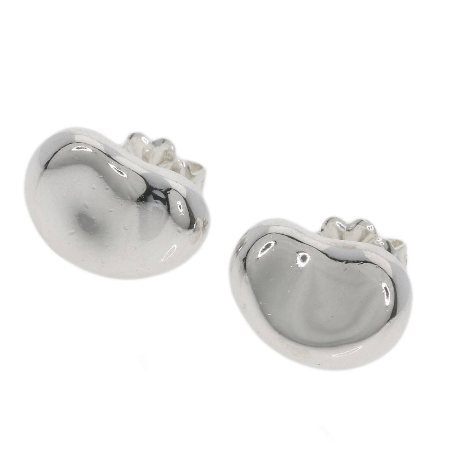 Earrings Tiffany Stud Silver: Earrings Tiffany Stud Silver Stud earrings crafted from sterling silver, featuring a sleek and sophisticated design. Measuring 8.30mm in height and 11.90mm in width, these earrings showcase the beauty