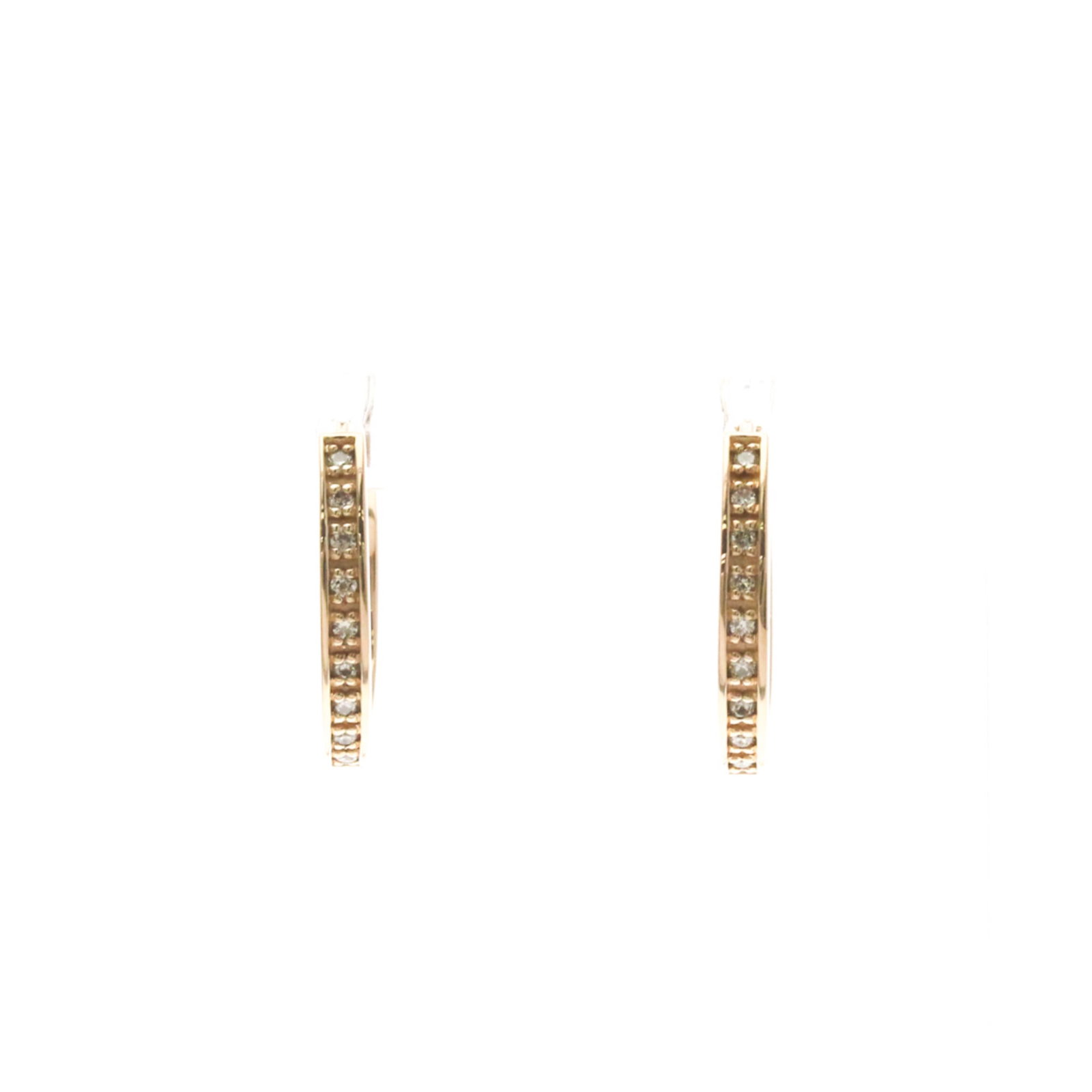 Pink Diamond Earrings 18K Gold: Pink Diamond Earrings 18K Gold Pink diamonds are rare and coveted, but these earrings showcase a stunning pink gold setting that's both elegant and eye-catching. Made from 18K gold, the delicate desig