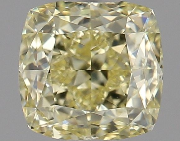 GIA Cushion Brilliant 0.72ct Fancy Yellow VVS2 - Loose Natural Diamond: GIA Cushion Brilliant 0.72ct Fancy Yellow VVS2 - Loose Natural Diamond GIA-certified, this 0.72ct Fancy Yellow VVS2 diamond boasts exceptional clarity and color, making it a standout among its peers.