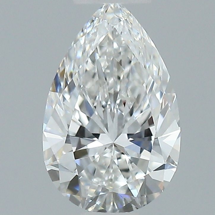 GIA Pear 0.53ct E VVS2 - Loose Natural Diamond: GIA Pear 0.53ct E VVS2 - Loose Natural Diamond GIA-certified, this loose natural diamond boasts exceptional clarity with its VVS2 grade and vibrant color. Measuring 0.53 carats in a pear shape, it sho