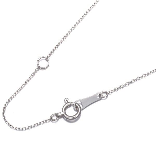 Cable Chain Necklace 40Cm 18K 750 White Gold (1 of 3)