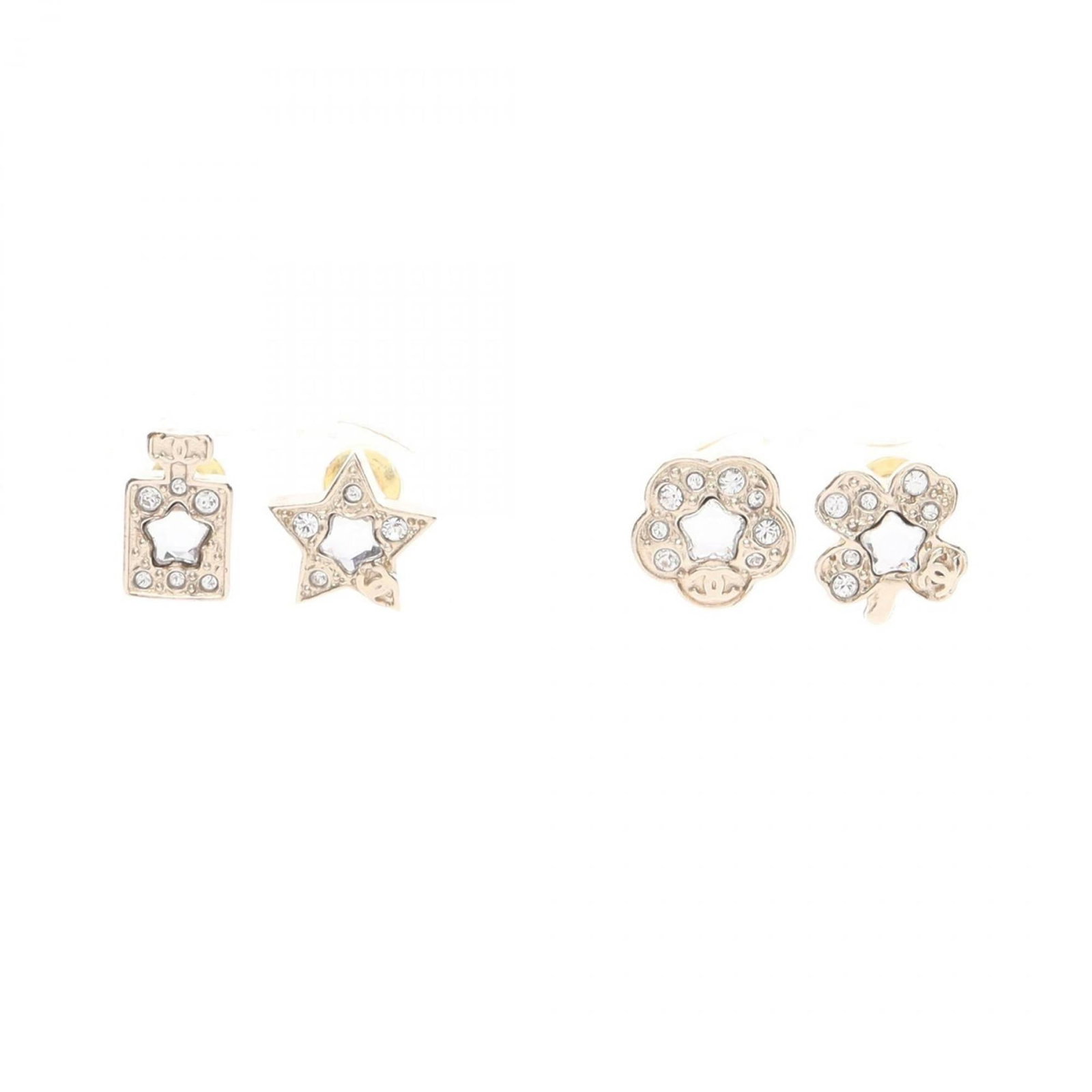 Chanel Stud Earrings Gold Plating: Chanel Stud Earrings Gold Plating Chanel's iconic stud earrings are crafted from gold plating, offering a touch of luxury and sophistication. The understated design features a sleek, minimalist silhou