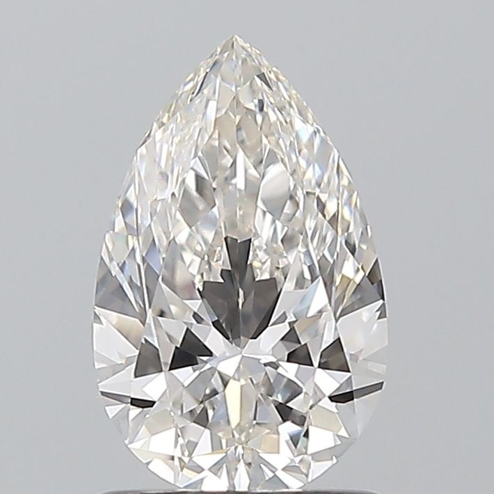 GIA Pear 1.01ct H VVS1 - Loose Natural Diamond: GIA Pear 1.01ct H VVS1 - Loose Natural Diamond GIA certified, this loose natural diamond boasts exceptional clarity with a VVS1 grade and impressive color, rated H. Its EX polish and symmetry make it