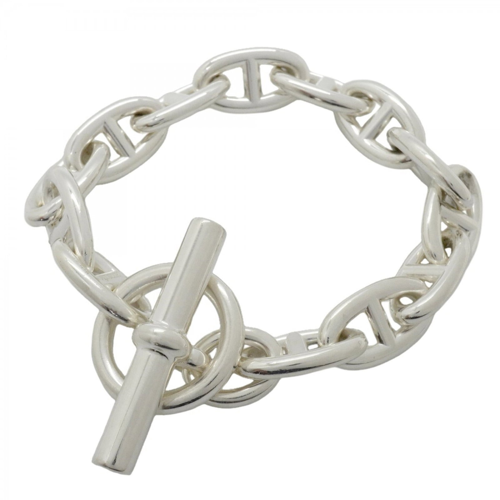 Silver Charm Bracelet Hermes: Silver Charm Bracelet Hermes Silver Charm Bracelet Hermes bears a signature. Made from high-quality silver (925), this charm bracelet features a distinctive design with various charms attached to its 