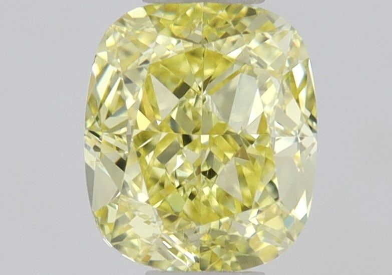 GIA Cushion Modified 0.5ct Fancy Intense Yellow VVS1 - Loose Natural Diamond: GIA Cushion Modified 0.5ct Fancy Intense Yellow VVS1 - Loose Natural Diamond GIA certified, this 0.5ct Fancy Intense Yellow VVS1 diamond boasts exceptional clarity and color, making it a standout amon