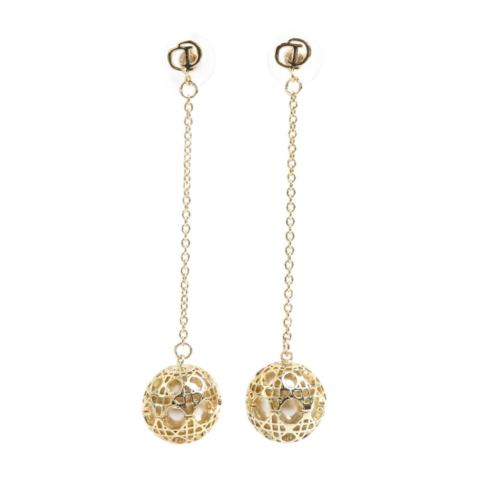 Christian Dior Drop Earrings Metal (1 of 8)