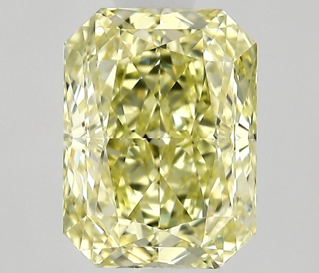 GIA Radiant 1.07ct Fancy Light Yellow IF - Loose Natural Diamond: GIA Radiant 1.07ct Fancy Light Yellow IF - Loose Natural Diamond GIA-certified, this loose natural diamond boasts a stunning Fancy Light Yellow color and exceptional clarity, graded IF. Measuring
