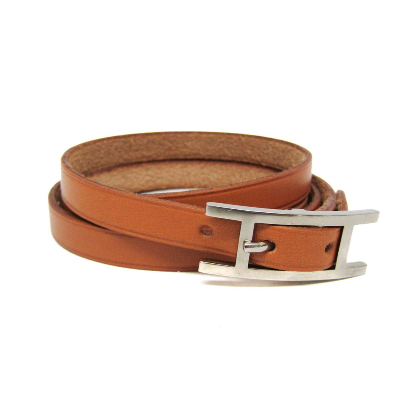 Hermes leather bangle