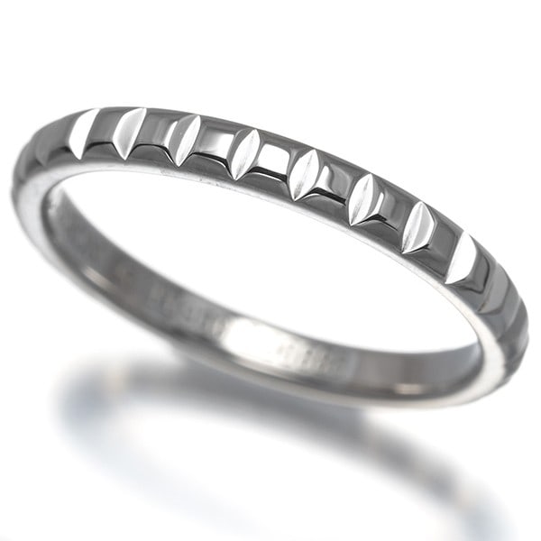 Boucheron Ring Quatre Clou De Paris Small Eu46 950 Platinum (1 of 5)
