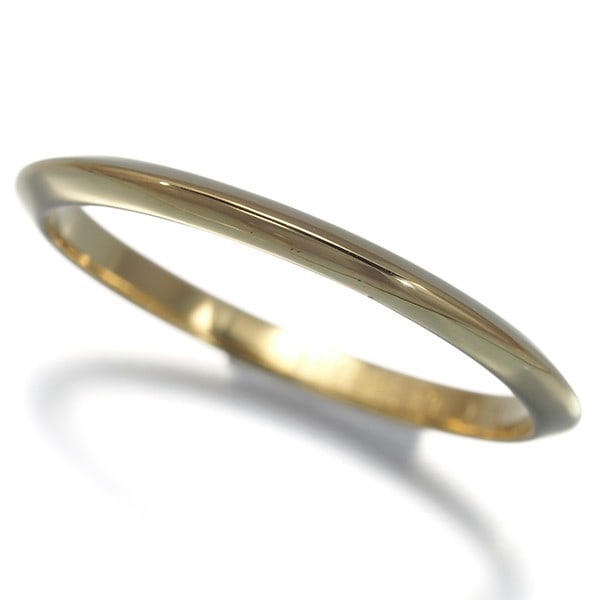 Tiffany&Co. Ring Knife Edge Us5.25-5.5 18K 750 Yellow Gold: Tiffany&Co. Ring Knife Edge Us5.25-5.5 18K 750 Yellow Gold Tiffany & Co.'s iconic yellow gold ring features a sleek, knife-edge design with a precise fit for US sizes 5.25-5.5. Crafted from 18k gold, 