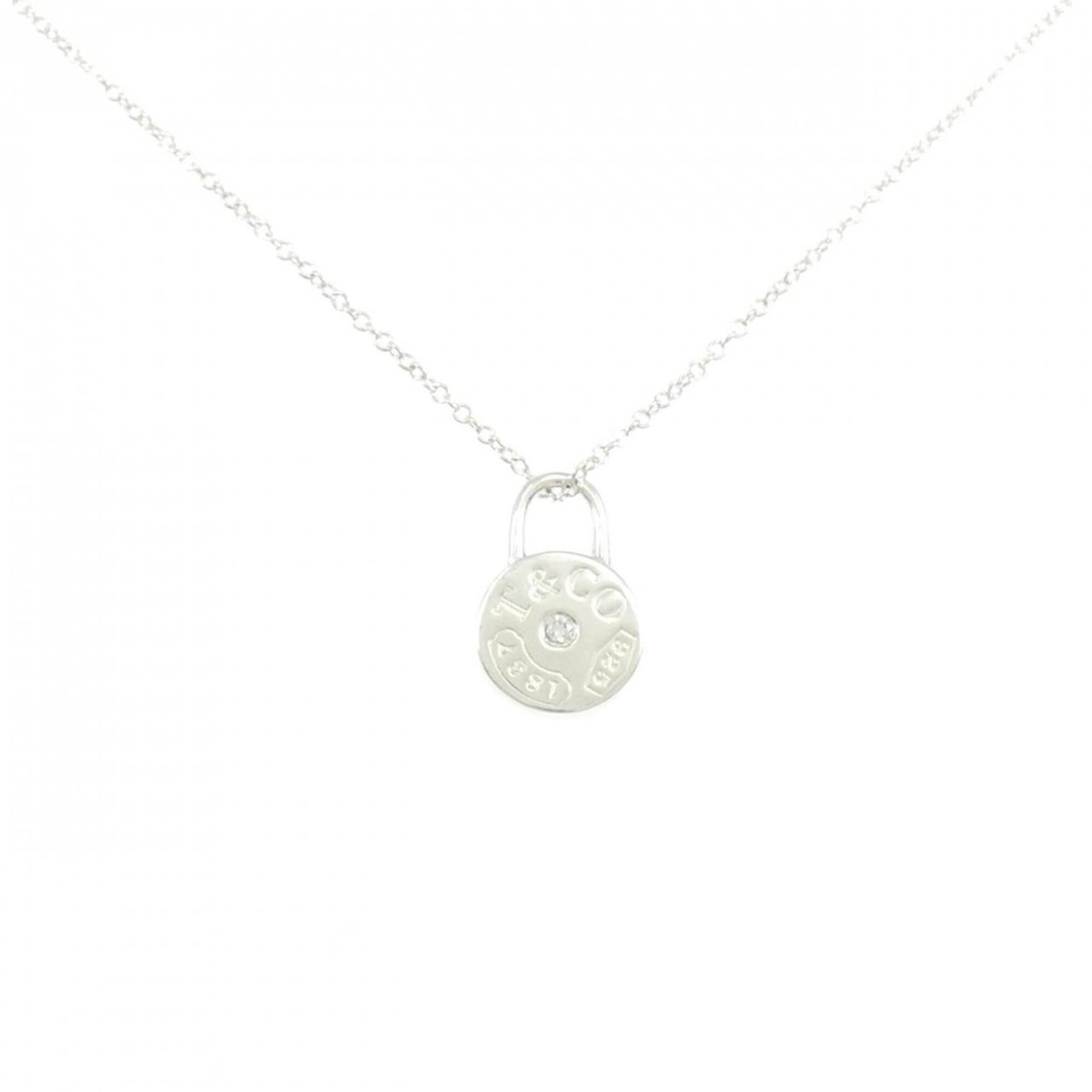 Tiffany & Co. 1837 Round Lock Necklace (1 of 6)