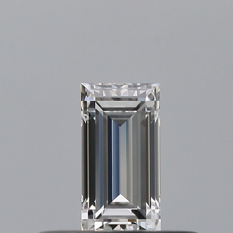GIA Baguette 0.26ct D VVS2 - Loose Natural Diamond: GIA Baguette 0.26ct D VVS2 - Loose Natural Diamond GIA certified D color, VVS2 clarity diamond with EX polish and VG symmetry. This natural 0.26ct loose diamond boasts exceptional cut proportions and