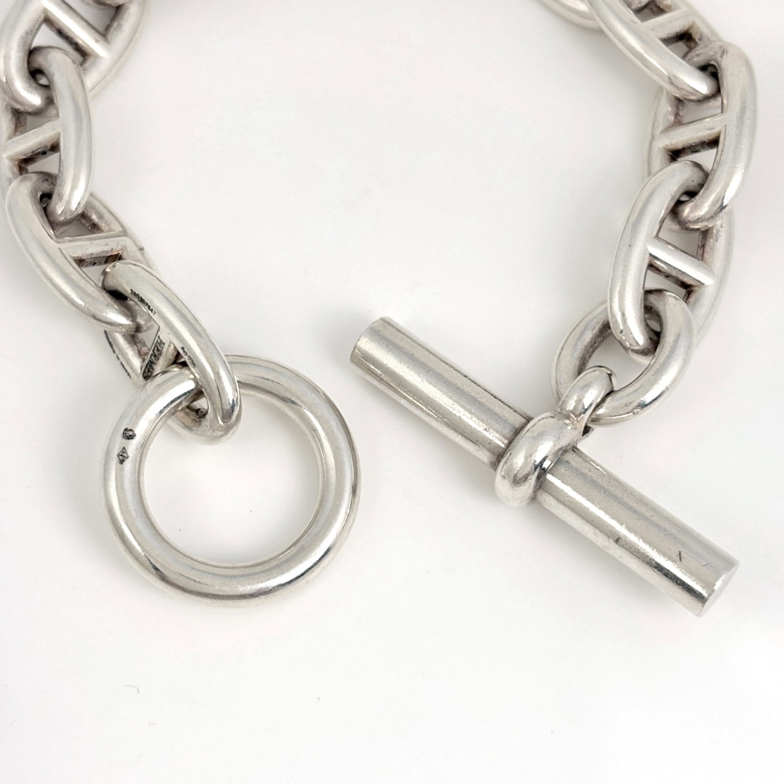 Silver Charm Bracelet Hermes - 2