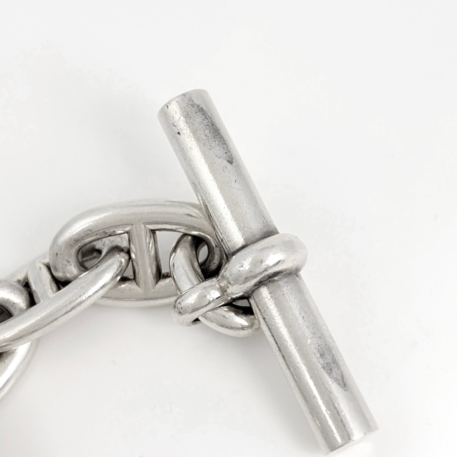 Silver Charm Bracelet Hermes - 4