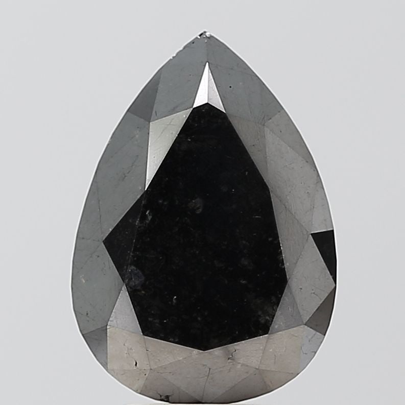 Pear 5.16ct Black VVS2 - Loose Natural Diamond: Pear 5.16ct Black VVS2 - Loose Natural Diamond 5.16ct Black VVS2 - Loose Natural Diamond with EX Polish and Symmetry, Certified NONE. This stunning black diamond boasts exceptional clarity and
