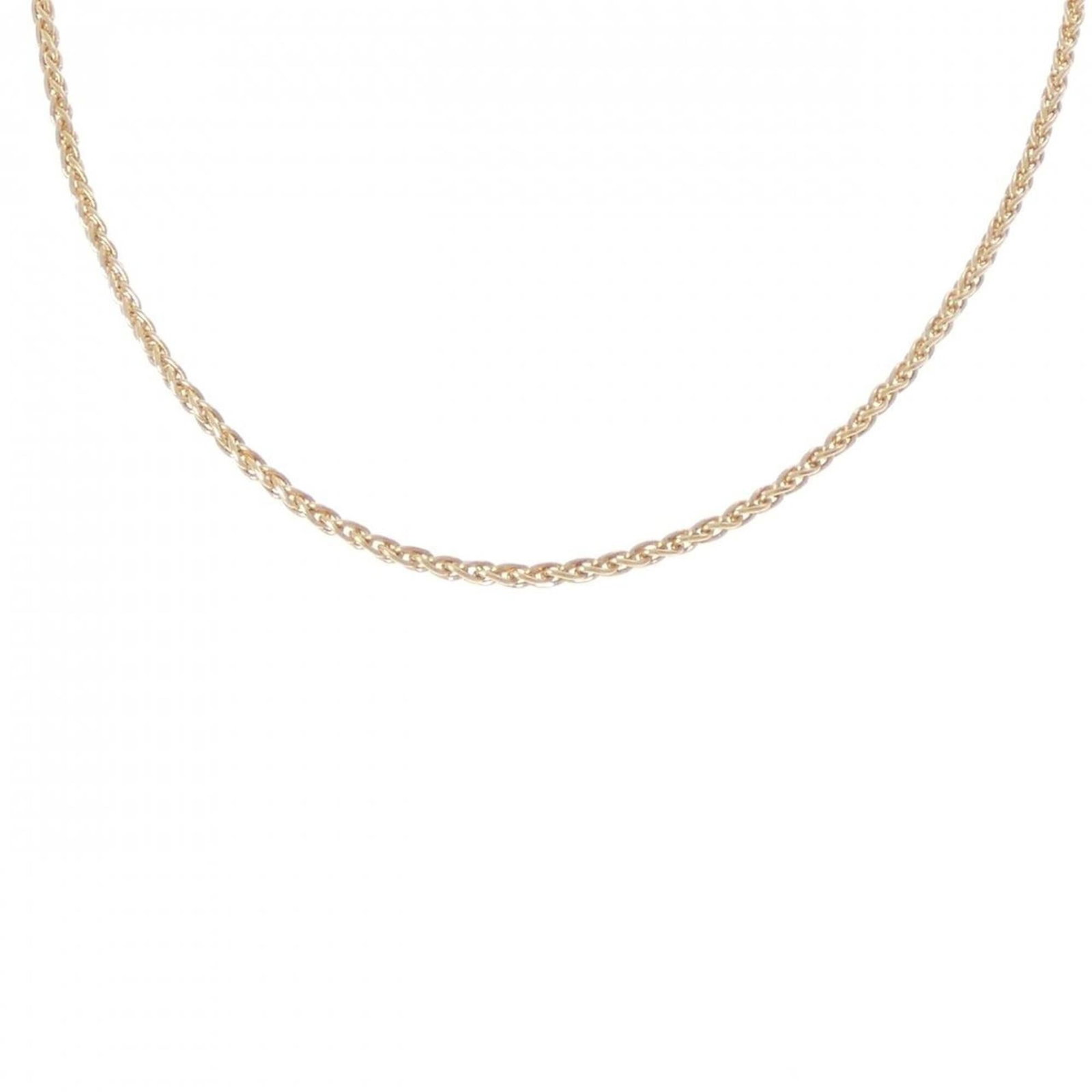 Cartier 750Yg Necklace: Cartier 750Yg Necklace Cartier's 750Yg Necklace boasts an elegant yellow gold (18K) design, carefully crafted to fit comfortably around the neck with a circumference of 42 cm. The necklace's slender p