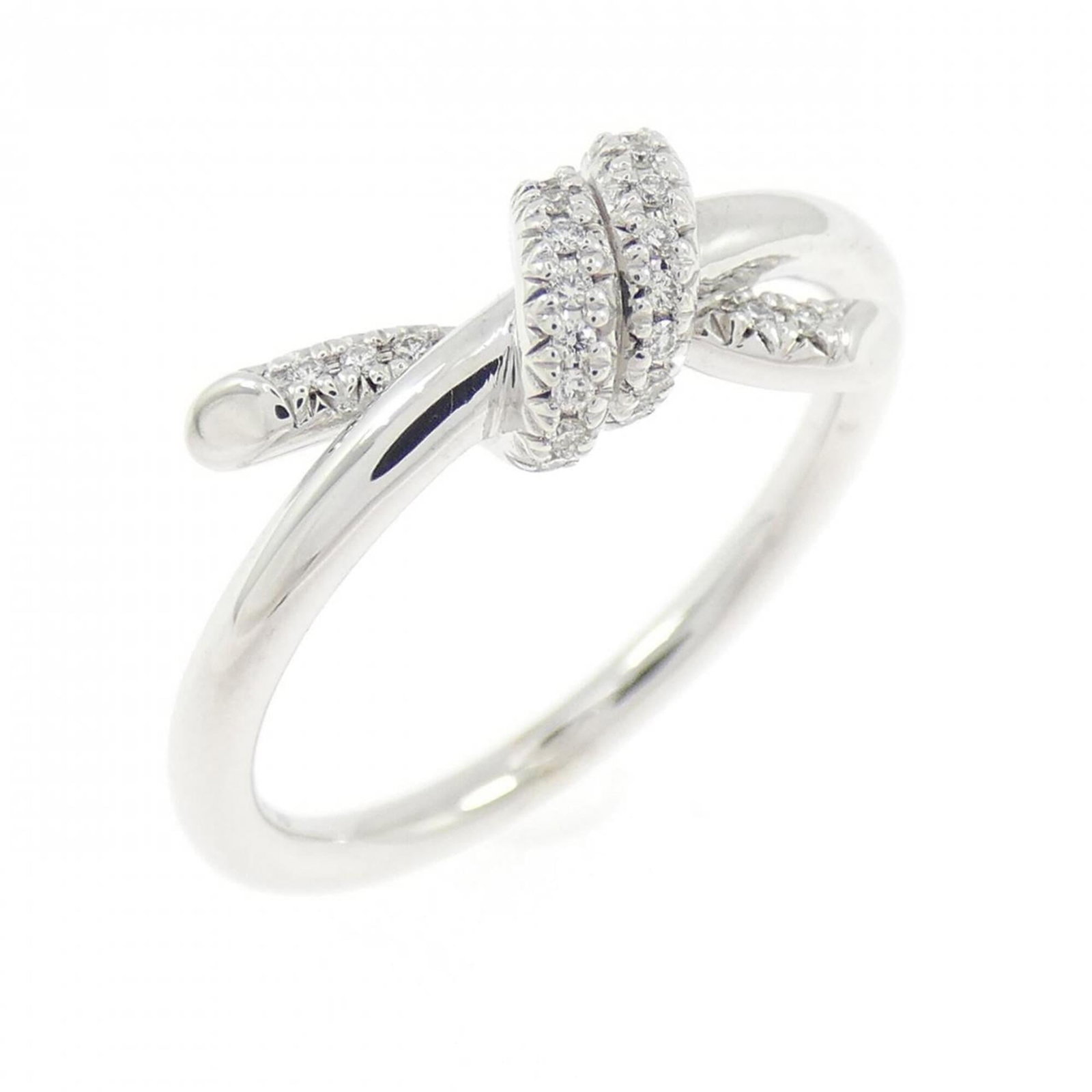 Tiffany Band Ring White Gold (18K) (1 of 5)