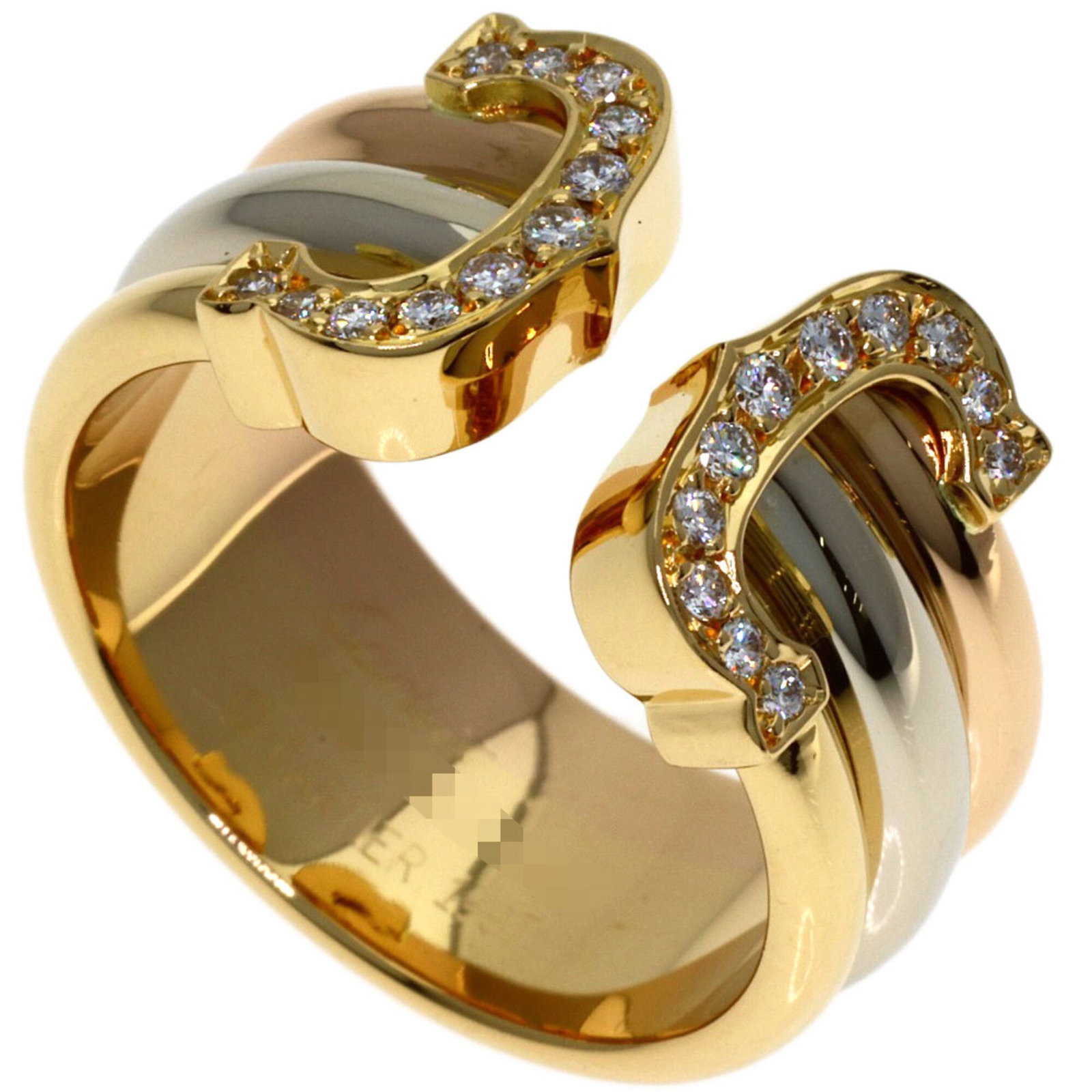 Yellow Gold Cartier 18K Ring: Yellow Gold Cartier 18K Ring Yellow gold Cartier 18K Ring for women, featuring a classic band design, with a US size 5 fit. This beautiful piece is crafted from high-quality yellow gold (18K). Item