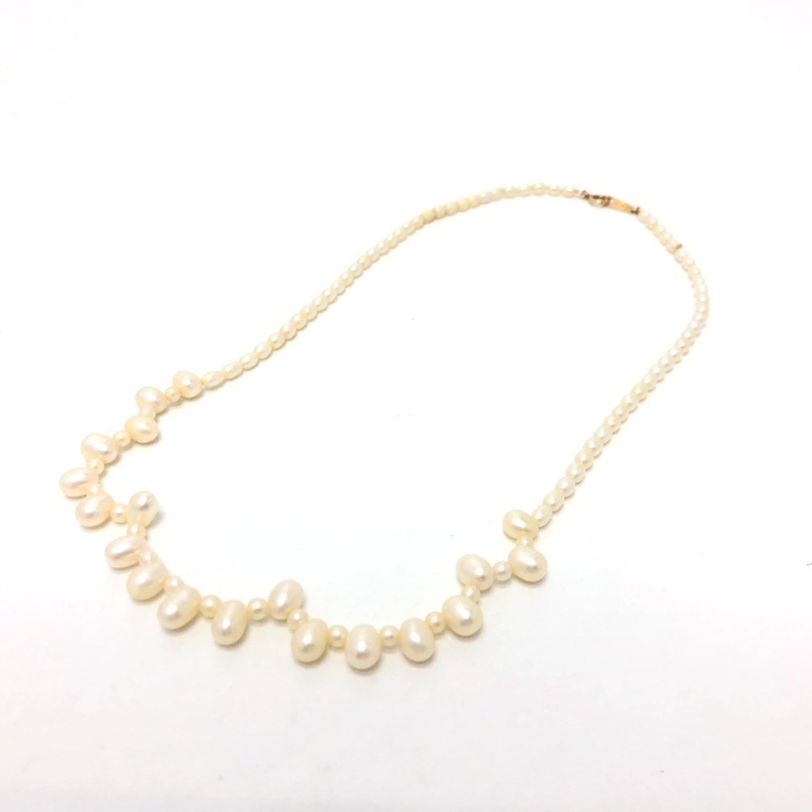 Women's K18 Pearl Necklace Accessories Baroque Pearl Accessories Tasaki Freshwater (1 of 7)