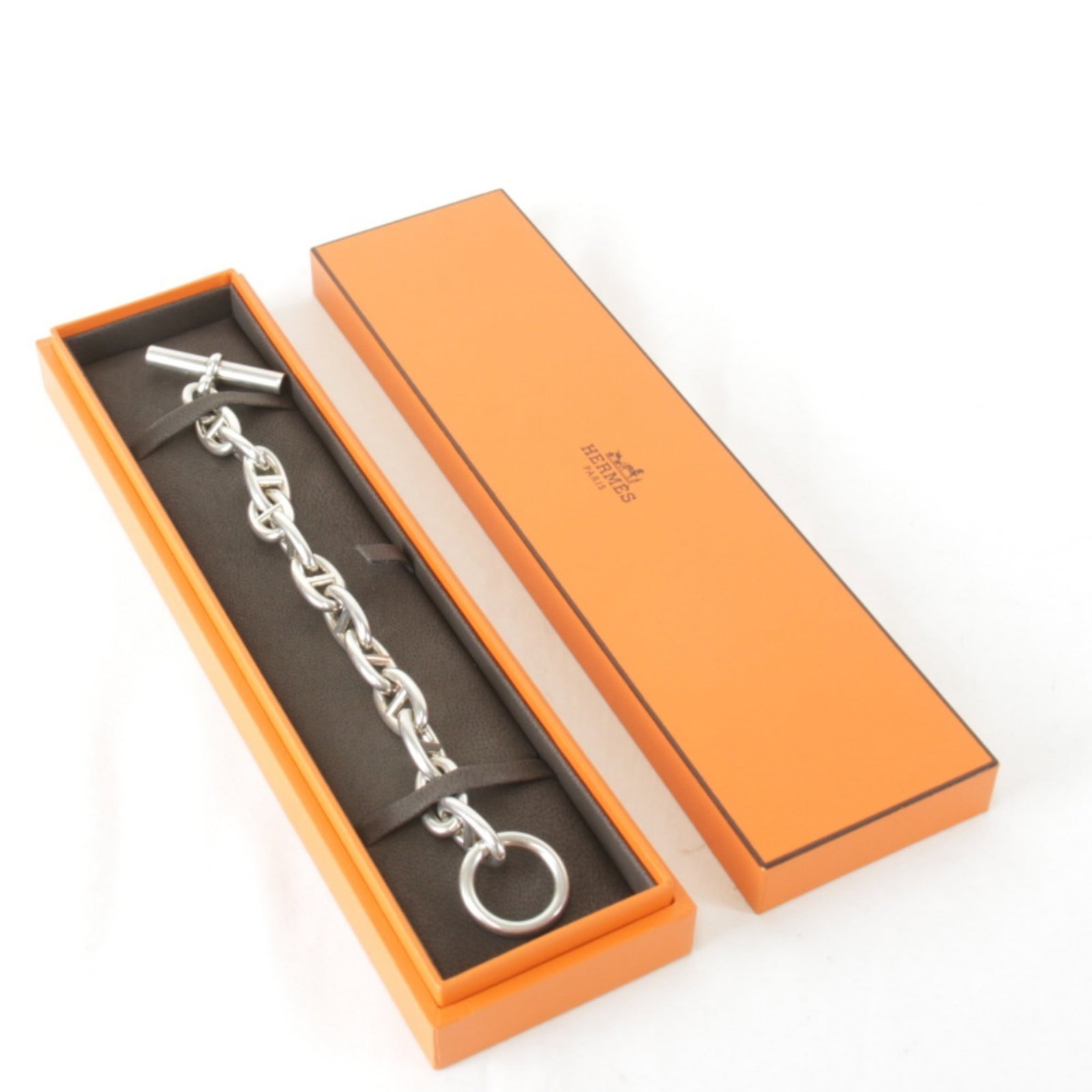 Silver Charm Bracelet Hermes - 9
