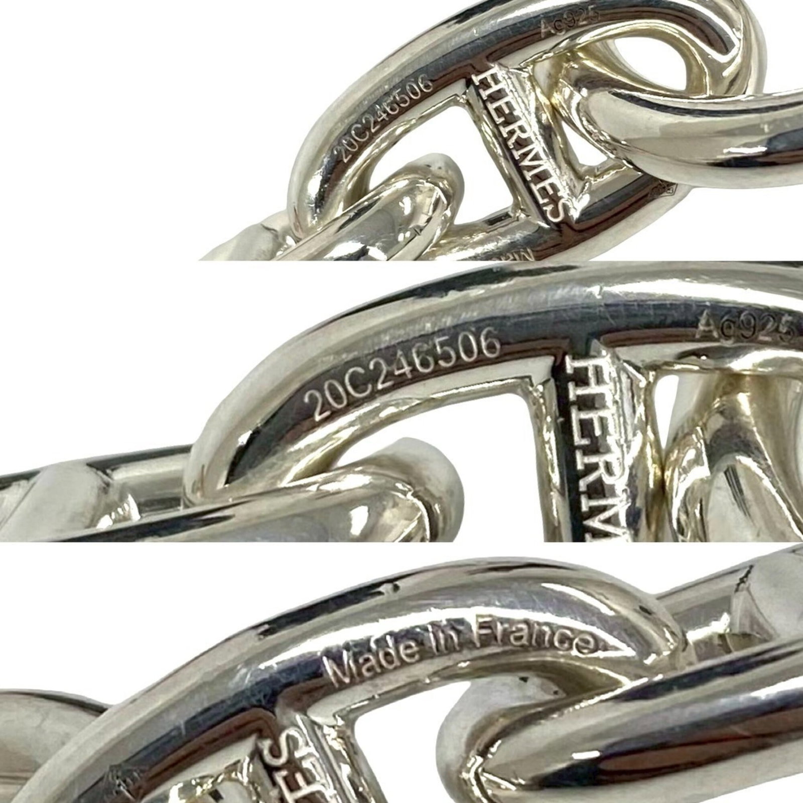 Silver Charm Bracelet Hermes - 3