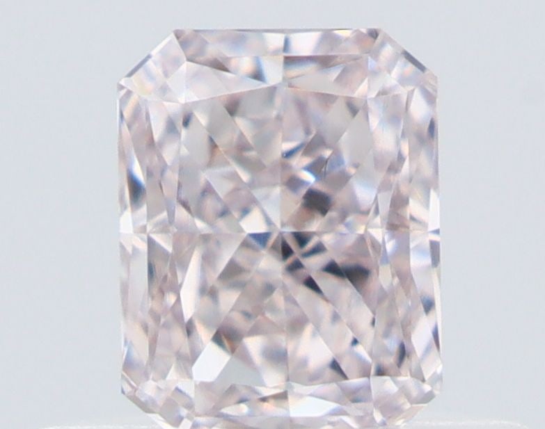 GIA Radiant 0.41ct Fancy Light Pink VVS2 - Loose Natural Diamond (1 of 1)