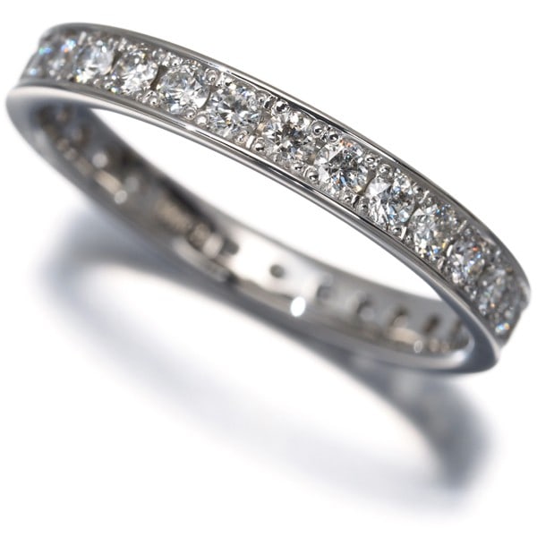 Diamond 0.84Ct Eternity Ring 900 Platinum (1 of 6)