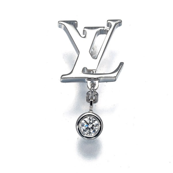 Diamond Blossom Earring White Gold 18K 750 Single Lv Louis Vuitton (1 of 4)