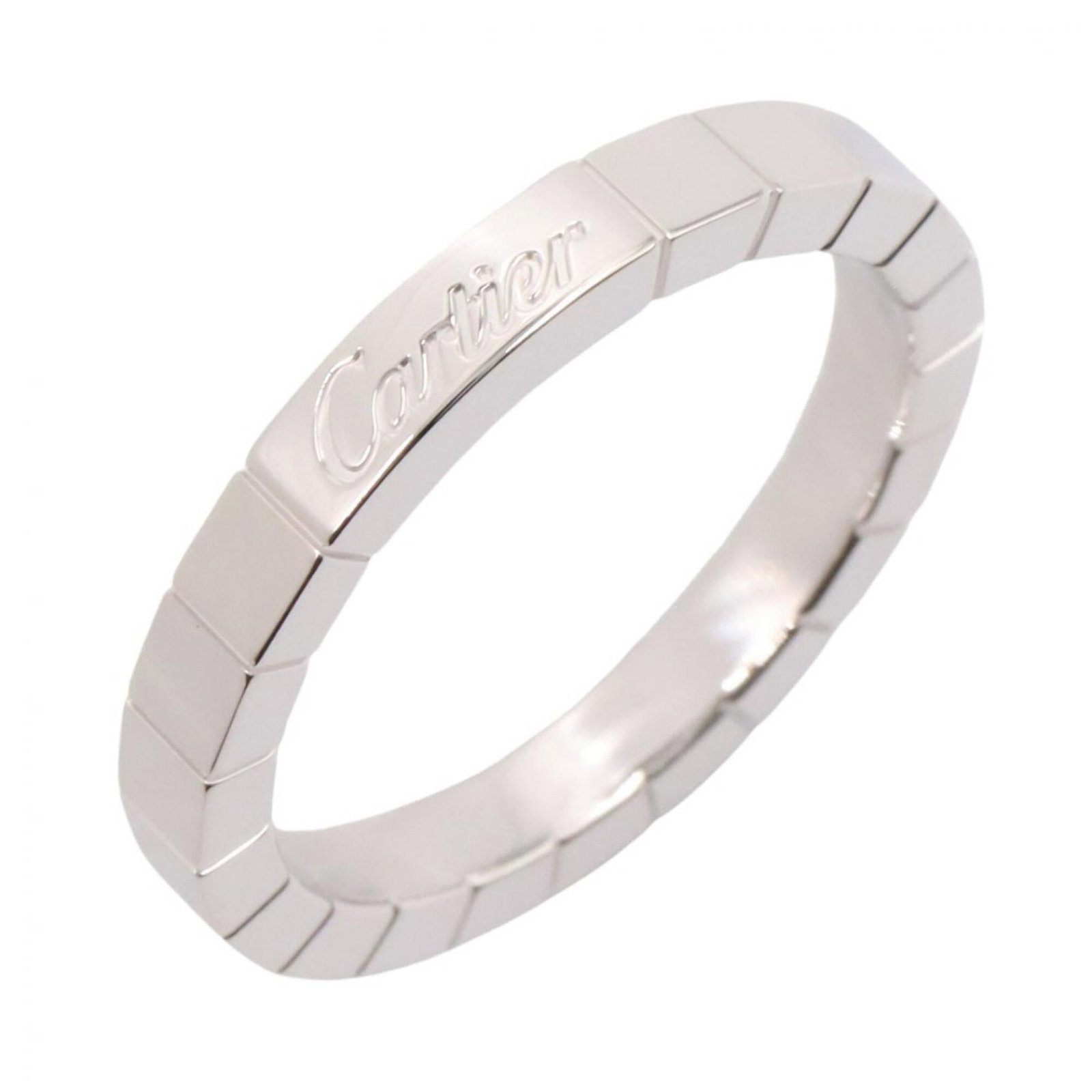 Cartier Band Ring White Gold (18K): Cartier Band Ring White Gold (18K) Cartier Band Ring White Gold (18K) - A sleek and sophisticated band ring in white gold, featuring the renowned Cartier brand. This 18K piece boasts a classic design 