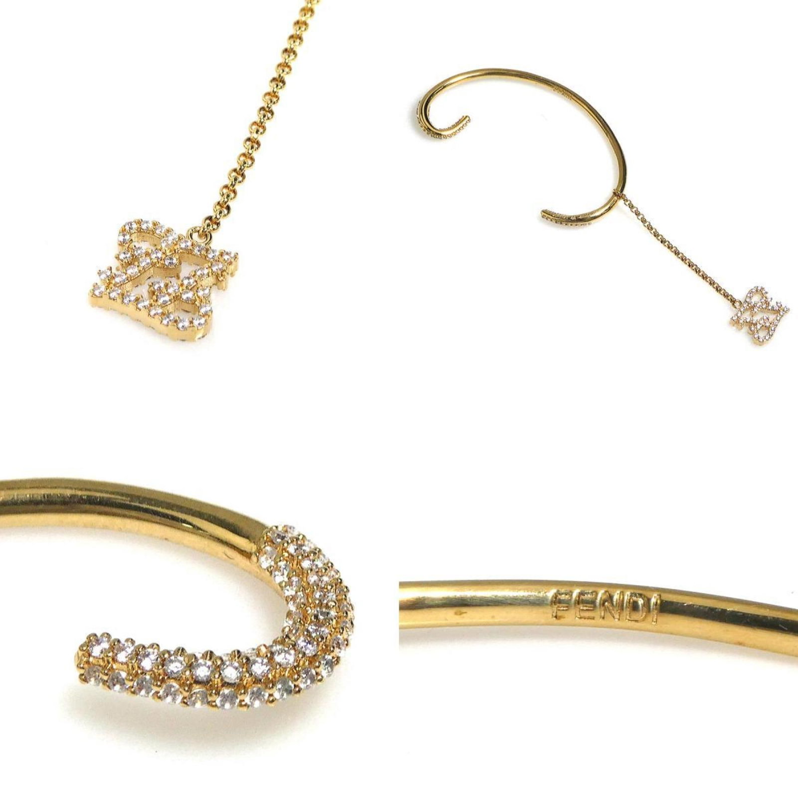 Metal Fendi Earcuff - 4