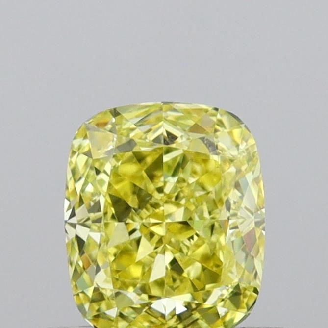GIA Cushion Brilliant 0.65ct Fancy Intense Yellow IF - Loose Natural Diamond: GIA Cushion Brilliant 0.65ct Fancy Intense Yellow IF - Loose Natural Diamond GIA-certified, this loose natural diamond boasts an impressive 0.65 carat Fancy Intense Yellow color and IF clarity grade,